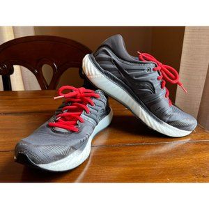 * Men's Saucony Hurricane 22 Running Shoes Charcoal S20544-30 Size 9